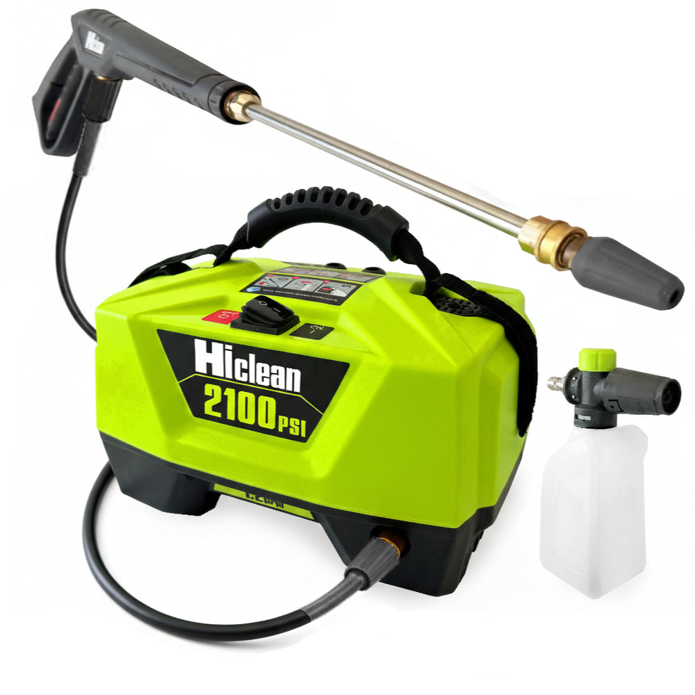 Premium Electric Pressure Washer, 2100 PSI, Compact Portable Power Washer