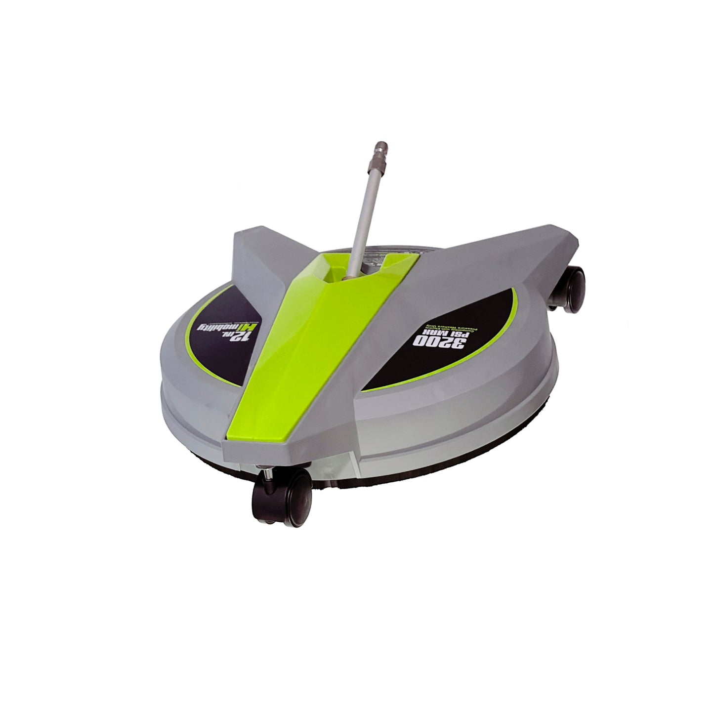 Electric Pressure Washer Surface Cleaner with Wheels, 12" Wide Attachment