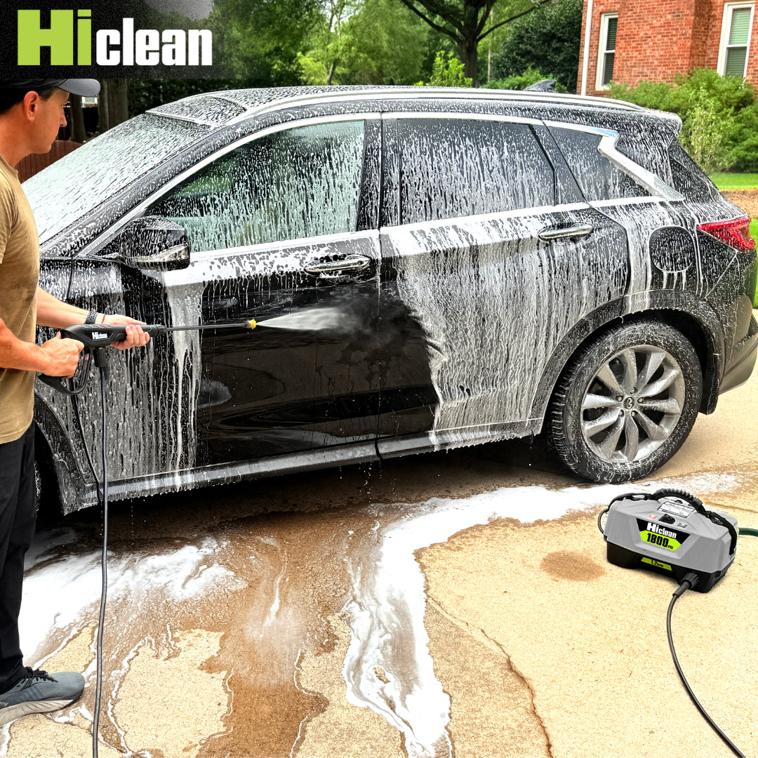 Hiclean Electric Pressure Washer, 1800 Max PSI, Ultra Compact