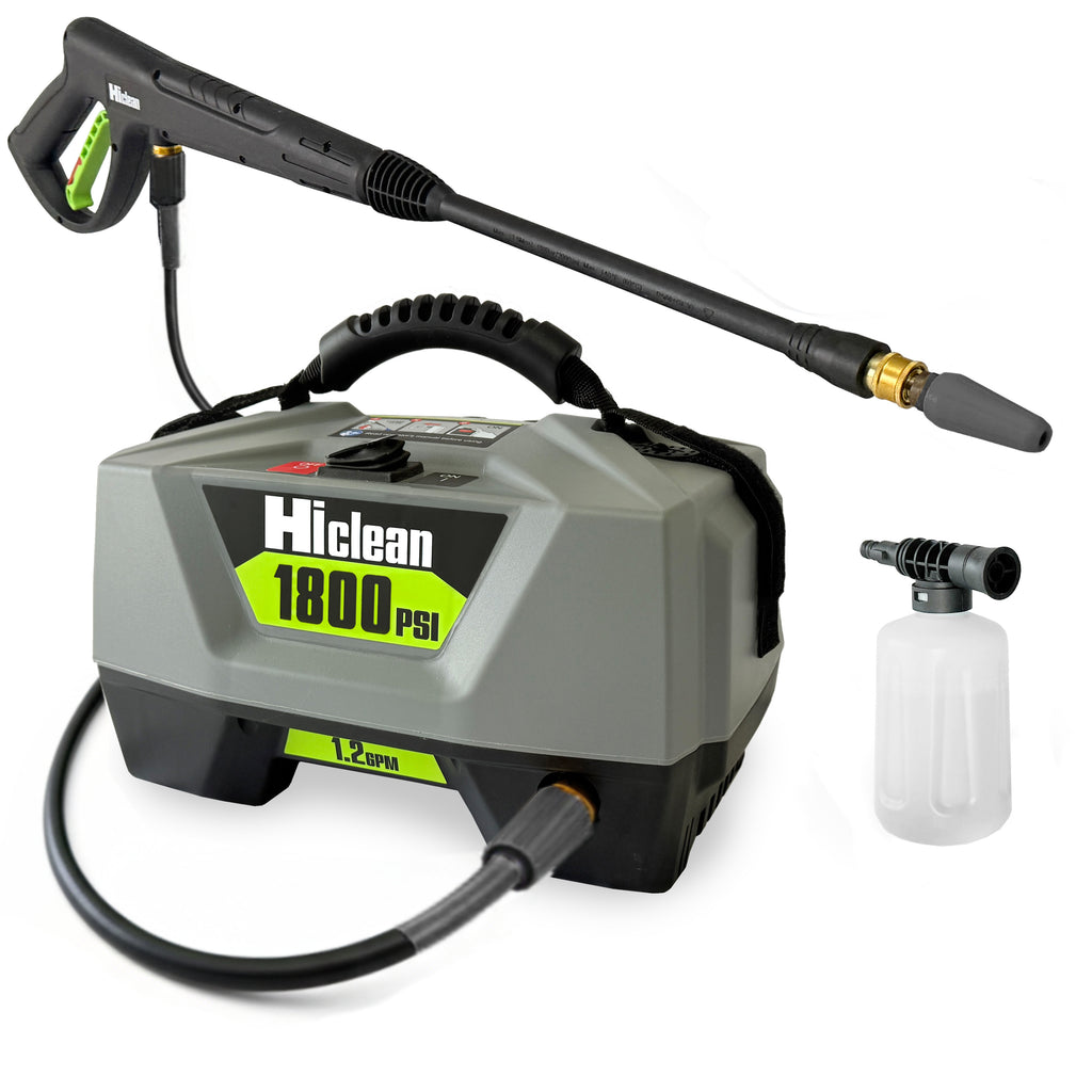 Electric Pressure Washer, 1800 PSI, Compact Portable Power Washer